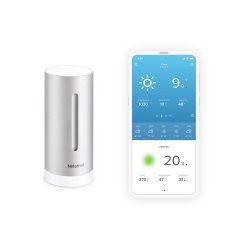 NEW Netatmo időjárási információs elektronikus modul (Felújított termékek A)