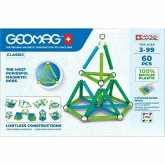 NEW Geomag GM272 játékkészlet (60 darab)