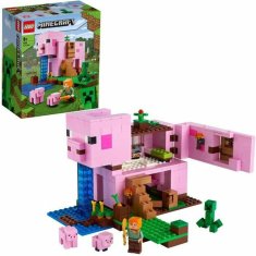 NEW Lego Minecraft játékkészlet 21170 Disznó ház