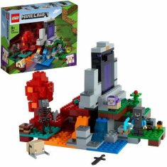 NEW Lego 21172 Minecraft The Ruined Portal játékkészlet Lego 21172 Minecraft The Ruined Portal