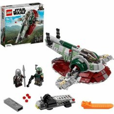 NEW Lego 75312 Star Wars Boba Fett csillaghajója játékkészlet Lego 75312 Star Wars Boba Fett csillaghajója