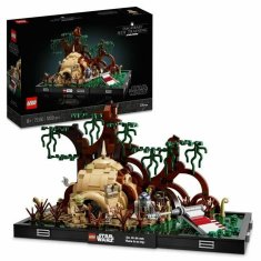 NEW Lego Star Wars Playset 75330 Diorama Jedi kiképzés Dagobah-on (1000 darab)