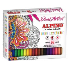 NEW Alpino Dual Artist Marker készlet színes 36 db