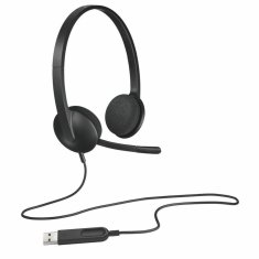 NEW Logitech 981-000475 Fekete Diadem fejhallgató