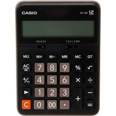 NEW Számológép Casio DX-12B Fekete