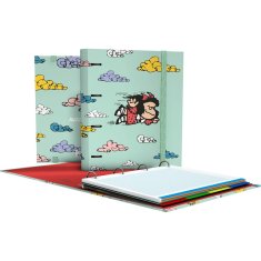 NEW Grafoplas Carpebook Mafalda világoszöld A4 gyűrűskönyv