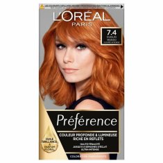 NEW L'Oréal Paris Preference Nº 7.4 Light Copper (világos réz)