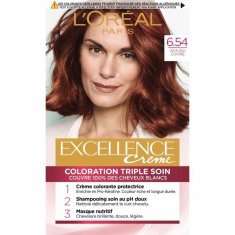 NEW L'Oréal Paris Excellence Nº 6.54 Sötét szőke