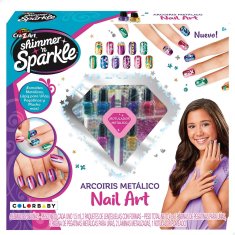 NEW Colorbaby Shimmer 'n Sparkle Nails Gyermek manikűrkészlet