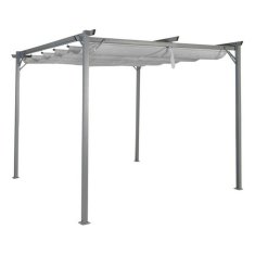 NEW Pergola DKD Home Decor MB-179019 290 x 290 x 230 cm Acél fém/műanyag