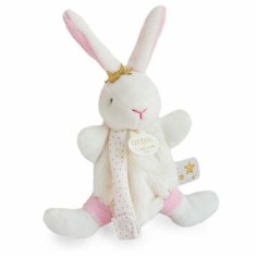 NEW Quilts for Babies Doudou et Compagnie Rabbit Flowers cumi csipesz klipsz