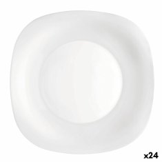 NEW Farfurie Întinsă Bormioli Rocco Parma fehér üveg Ø 27 cm (24 db)