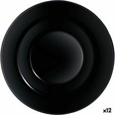 NEW Arcoroc Evolutions Black Glass tésztatányér (Ø 28 cm) (12 db)