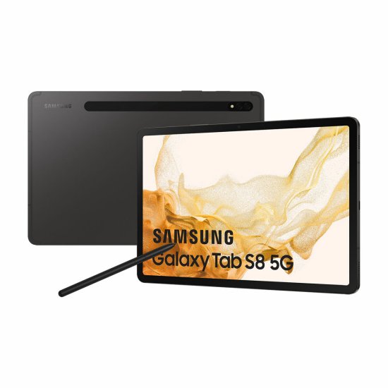 NEW Samsung SM-X706BZAAEUB 11" Qualcomm Snapdragon 8 Gen 1 8 GB RAM fekete szürke 128 GB-os táblagép