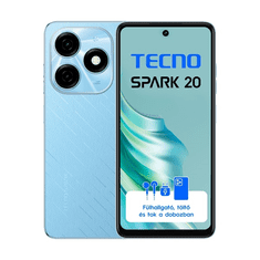 Tecno Spark 20 6,56" LTE 8/256GB DualSIM Magic Skin Blue okostelefon (10050414)