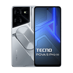 Tecno Pova 5 Pro 6,78" 5G 8/256GB DualSIM Silver Fantasy okostelefon (10045668)