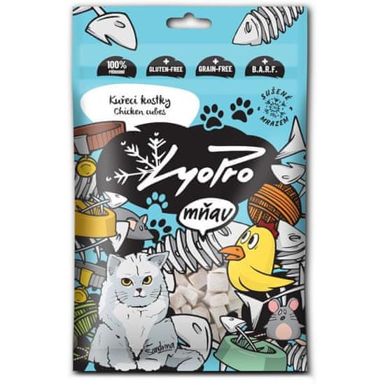 LyoPro Cat Csirke kocka 50 g