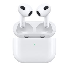 NEW Apple AirPods (3. generációs) vezeték nélküli fejhallgató (Felújított A termékek)