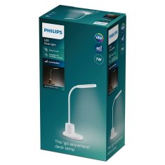 NEW Asztali lámpa Philips 8719514443792 Fehér fém műanyag 7 W 5 V