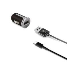 NEW Univerzális USB autós töltő + USB C kábel Celly CCUSBTYPEC