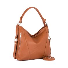 NEW Kézitáska Női Mia Tomazzi WB113036-COGNAC Barna (33 x 27 x 8,5 cm)