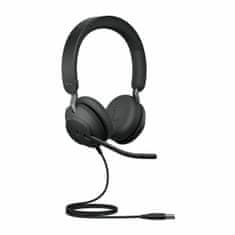 NEW Jabra mikrofonos fejhallgató 24089-989-999 Fekete