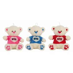 NEW Teddy maci Love Purpurine 120 cm