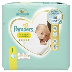 NEW Pampers Premium Protection 1 24 db