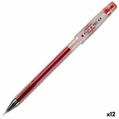 NEW Pilot G-Tec C4 Red 0,2 mm-es gél toll (12 db)