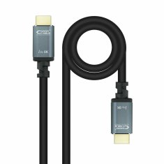 NEW HDMI kábel NANOCABLE 10.15.8002 2 m fekete 8K Ultra HD