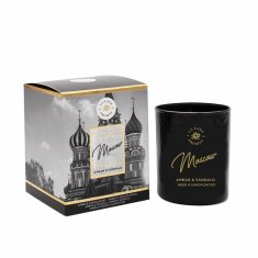 NEW La Casa de los Aromas Moszkvai borostyán szantálfa illatgyertya (140 g)