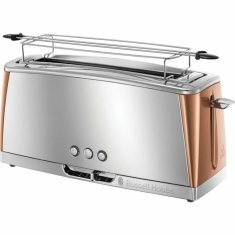 NEW Russell Hobbs 24310-56 1400 W-os szürke kenyérpirító