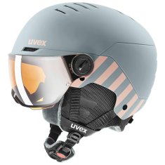 NEW Uvex rocket jr visor sí sisak (Felújított termékek A)