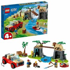 NEW Lego 60301 City Wildlife Wild Animal Rescue Off-Roader játékszett