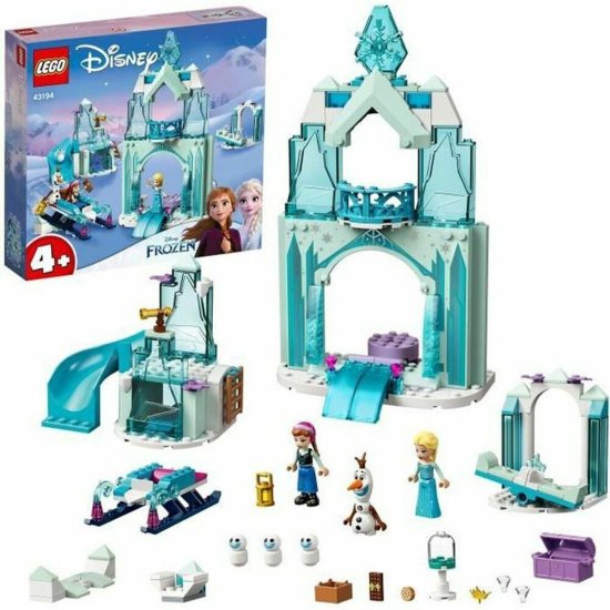 NEW Lego 43194 Disney Anna és Elsa tündérvilágának játékszettje