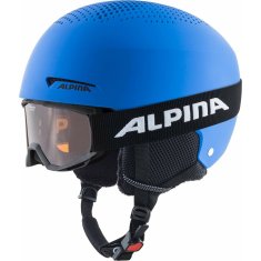 NEW Alpina ZUPO PINEY 51-55 cm Gyermek síbukósisak (Felújított termékek A)