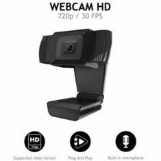 NEW Webkamera Nilox WEBCAM 720p -30FPS ENFOQUE FIJO HD 720P FEKETE