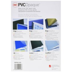 NEW GBC PolyOpaque fekete PVC A4 (100 darab)