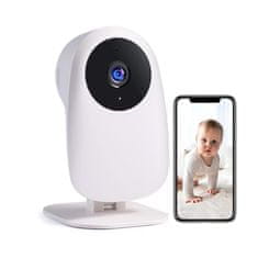 NEW Elektronikus babysitter G007 Fehér WIFI 2,4 GHz (Felújított termékek A)