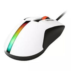 Tracer Cool, GameZone, 12000 DPI, RGB világítás, Optikai, USB, Fehér-Fekete, Vezetékes egér