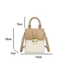 Dollcini Dollcini lopásgátló műbőr mobiltelefon Crossbody táska női mini könnyű szintetikus bőr válltáska Összecsukható válltáska 443227 Khaki