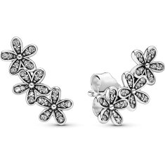 NEW Pandora fülbevaló nők 290744CZ ezüst (átdolgozott termék B)