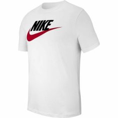 NEW Rövidujjú póló NSW TEE ICON FUTUA Nike AR5004 100 Fehér (L)