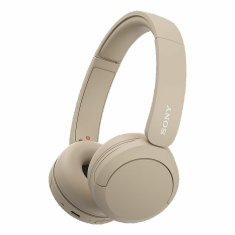 NEW Bluetooth fejhallgató Sony WH-CH520 Bézs krémszínű