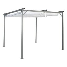 NEW Pergola DKD Home Decor MB-179021 290 x 290 x 230 cm Acél fém/műanyag