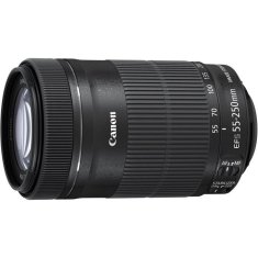 NEW EF-S 55-250mm f/4-5.6 Canon 2420H68 Fekete