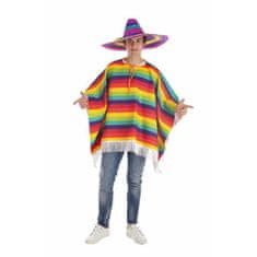 NEW Felnőtt Arcoiris Poncho jelmez