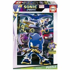 NEW Educa Neon Sonic Puzzle 300 darab