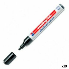 NEW Edding Whiteboard Marker 90 fekete (10 db)