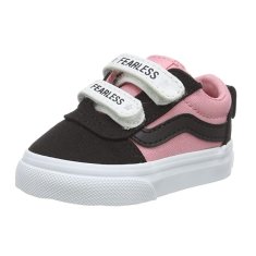 NEW Unisex Vans Ward szabadidős cipő fekete/rózsaszín (22-es méret) (Felújított termék B)